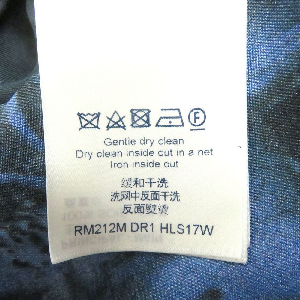 Louis Vuitton Louis Vuitton Silk XS Salt Print Shirt Canvas Dress Shirt RM212M - Picture 7 of 10
